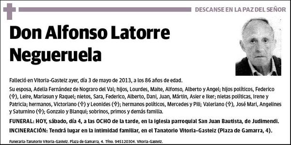 LATORRE NEGUERUELA,ALFONSO