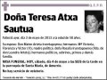 ATXA SAUTUA,TERESA