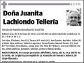 LACHIONDO TELLERIA,JUANITA