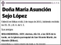 SEJO LOPEZ,MARIA ASUNCION