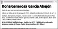 GARCIA ABEJON,GENEROSA
