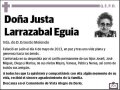 LARRAZABAL EGUIA,JUSTA