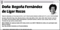 FERNANDEZ DE LIGER ROZAS,BEGOÑA