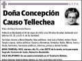CAUSO TELLECHEA,CONCEPCION