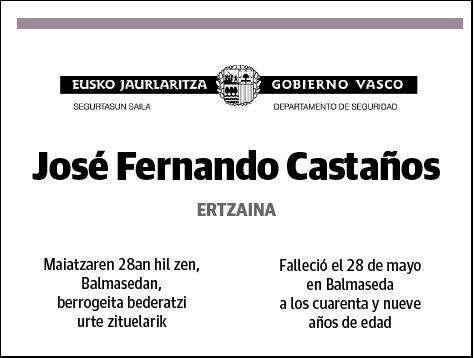 CASTAÑOS,JOSE FERNANDO
