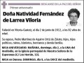 FERNANDEZ DE LARREA VILORIA,NATIVIDAD