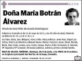BOTRAN ALVAREZ,MARIA