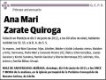 ZARATE QUIROGA,ANA MARI