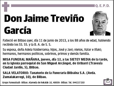 TREVIÑO GARCIA,JAIME