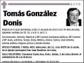 GONZALEZ DONIS,TOMAS