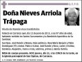 ARRIOLA TRAPAGA,NIEVES