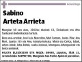 ARTETA ARRIETA,SABINO