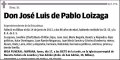 DE PABLO LOIZAGA,JOSE LUIS