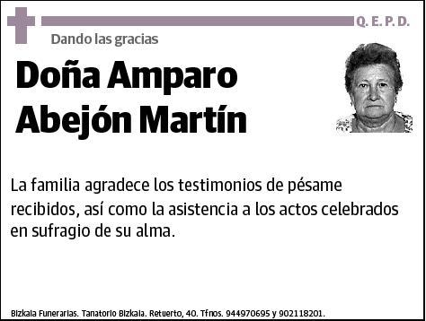 ABEJON MARTIN,AMPARO