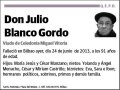 BLANCO GORDO,JULIO