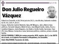 REGUEIRO VAZQUEZ,JULIO