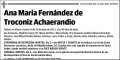 FERNANDEZ DE TROCONIZ ACHAERANDIO,ANA MARIA