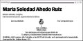 AHEDO RUIZ,Mª SOLEDAD