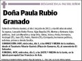 RUBIO GRANADO,PAULA