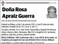 APRAIZ GUERRA,ROSA