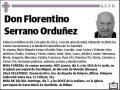 SERRANO ORDUÑEZ,FLORENTINO