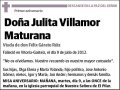 VILLAMOR MATURANA,JULIA