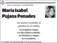 PUJANA PENADES,MARIA ISABEL