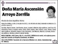 ARROYO ZORRILLA,MARIA ASCENSION