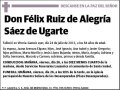 RUIZ DE ALEGRIA SAEZ DE UGARTE,FELIX