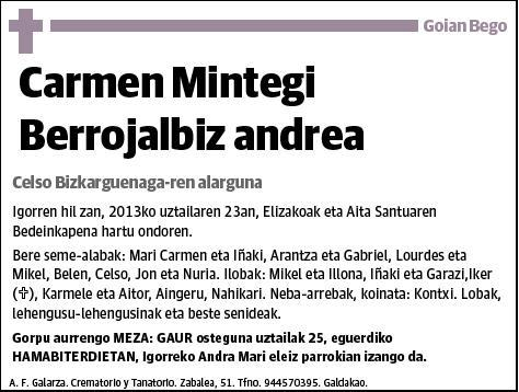 MINTEGI BERROJALBIZ,CARMEN