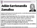 SARRIONANDIA ZAMALLOA,JULIAN