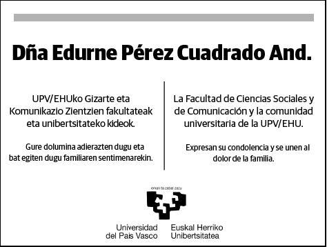 PEREZ CUADRADO,EDURNE