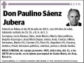SAENZ JUBERA,PAULINO
