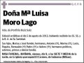MORO LAGO,Mª LUISA