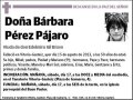 PEREZ PAJARO,BARBARA