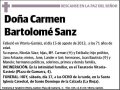 BARTOLOME SANZ,CARMEN