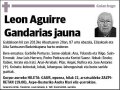 AGUIRRE GANDARIAS,LEON