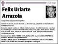 URIARTE ARRAZOLA,FELIX