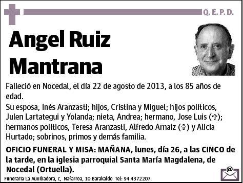 RUIZ MANTRANA,ANGEL