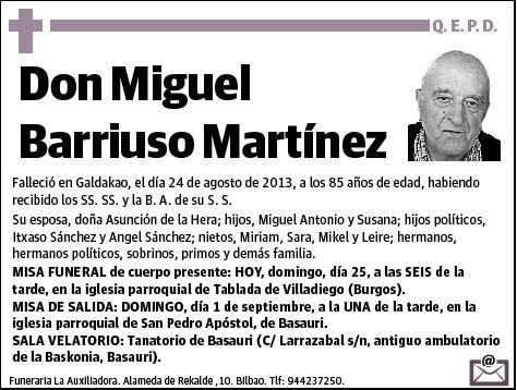BARRIUSO MARTINEZ,MIGUEL
