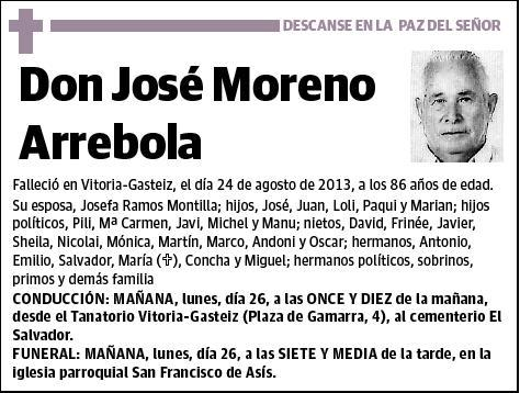MORENO ARREBOLA,JOSE