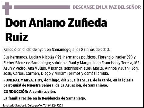 ZUÑEDA RUIZ,ANIANO