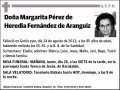 PEREZ DE HEREDIA FERNANDEZ DE ARANGUIZ,MARGARITA