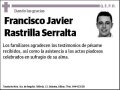 RASTRILLA SERRALTA,FRANCISCO JAVIER