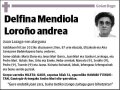 MENDIOLA LOROÑO,DELFINA