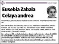 ZABALA CELAYA,EUSEBIA