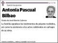 PASCUAL BILBAO,ANTONIA
