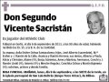 VICENTE SACRISTAN,SEGUNDO