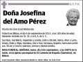 DEL AMO PEREZ,JOSEFINA
