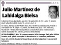 MARTINEZ DE LA HIDALGA BIELSA,JULIO